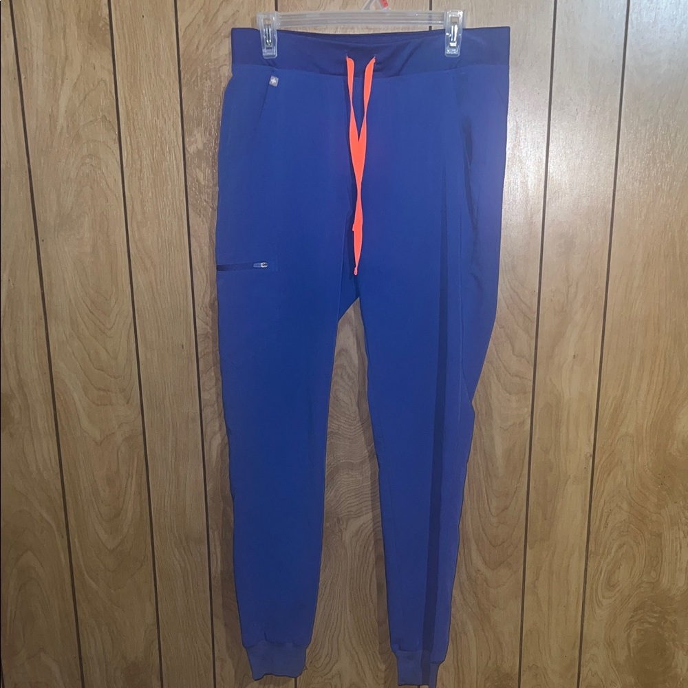 Figs Blue Jogger Scrub Pants